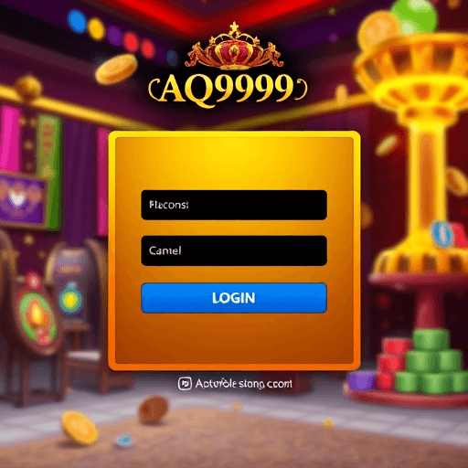 aq999 casino login screen